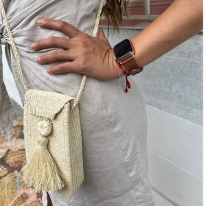 Raffia Phone Bag
